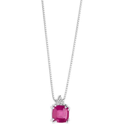 Comete Collana Diamante, Rubino Gioiello Storia Di Luce Caratura 0,03 GLB 1513 Comete Collana Diamante, Rubino Gioiello Storia Di Luce Caratura 0,03 GLB 1513