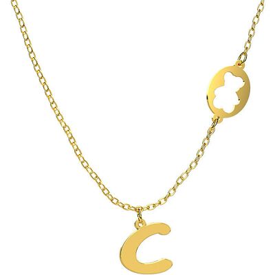 Nanan Collana Bambino Gioiello Lettera C NGLD0030C Nanan Collana Bambino Gioiello Lettera C NGLD0030C