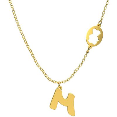 Nanan Collana Bambino Gioiello Lettera M NGLD0030M Nanan Collana Bambino Gioiello Lettera M NGLD0030M