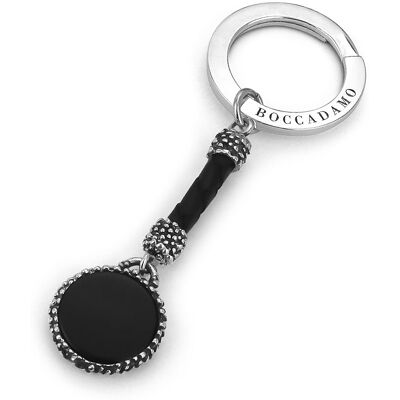Boccadamo Portachiavi Uomo Gioielli Grani MPC028N Boccadamo Portachiavi Uomo Gioielli Grani MPC028N