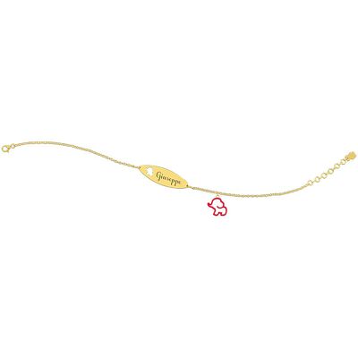 Nanan Bracciale Bambino Gioiello Oro Nome Giuseppe NGLD0041 Nanan Bracciale Bambino Gioiello Oro Nome Giuseppe NGLD0041