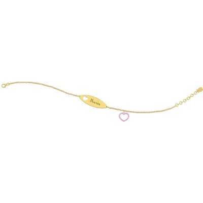 Nanan Bracciale Bambino Gioiello Oro Nome Maria NGLD0044 Nanan Bracciale Bambino Gioiello Oro Nome Maria NGLD0044