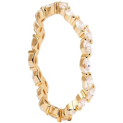 PDPaola Anello Zirconi Gioiello Donna New Essentials AN01-875-12 PDPaola Anello Zirconi Gioiello Donna New Essentials AN01-875-12