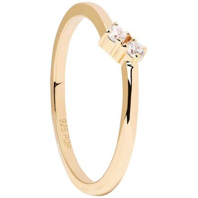 PDPaola Anello Zirconi Gioiello Donna New Essentials AN01-872-12 PDPaola Anello Zirconi Gioiello Donna New Essentials AN01-872-12
