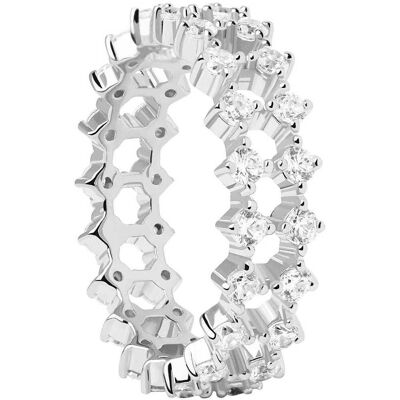 PDPaola Anello Zirconi Gioiello Donna New Essentials AN02-882-10 PDPaola Anello Zirconi Gioiello Donna New Essentials AN02-882-10