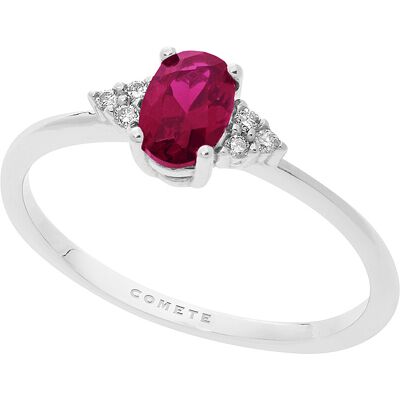 Comete Anello Diamante, Rubino Gioiello Donna Storia Di Luce ANB 2653 Comete Anello Diamante, Rubino Gioiello Donna Storia Di Luce ANB 2653