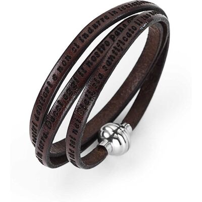 Amen Bracciale Unisex Gioielli Padre Nostro Italiano MY-PNIT05-54 Amen Bracciale Unisex Gioielli Padre Nostro Italiano MY-PNIT05-54