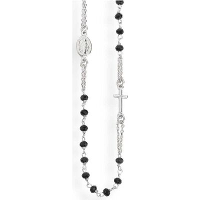 Amen Collana Argento 925 Donna Rosario CROBN3 Amen Collana Argento 925 Donna Rosario CROBN3