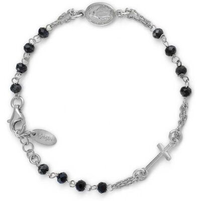 Amen Bracciale Con Charms Fissi Donna Argento 925 Gioiello BROBG3 Amen Bracciale Con Charms Fissi Donna Argento 925 Gioiello BROBG3