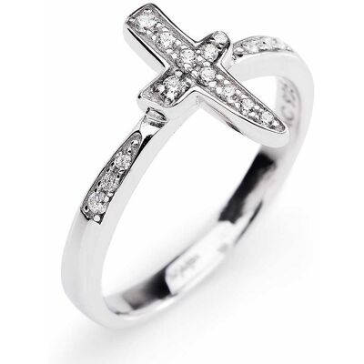 Amen Anello Zirconi Gioiello Donna Croce Del Sud RC-12 Amen Anello Zirconi Gioiello Donna Croce Del Sud RC-12