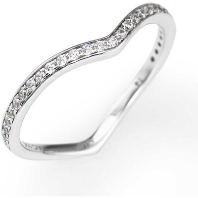 Amen Anello Zirconi Gioiello Donna ROZ-12 Amen Anello Zirconi Gioiello Donna ROZ-12