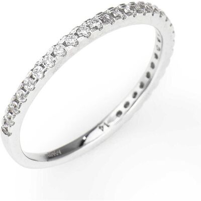 Amen Anello Zirconi Gioiello Donna RZ1-12 Amen Anello Zirconi Gioiello Donna RZ1-12