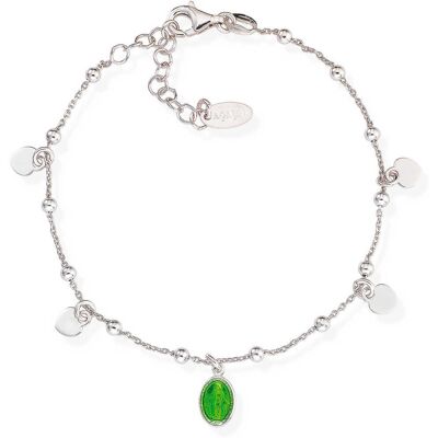 Amen Bracciale Con Charms Pendenti Donna Argento 925 Gioiello BRMSHBV Amen Bracciale Con Charms Pendenti Donna Argento 925 Gioiello BRMSHBV