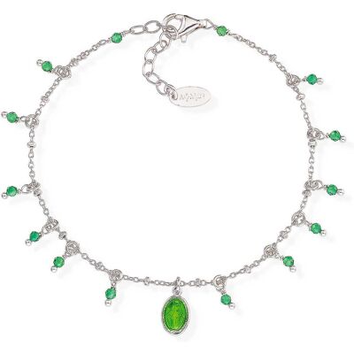 Amen Bracciale Con Charms Pendenti Donna Argento 925 Gioiello BRMSBV1 Amen Bracciale Con Charms Pendenti Donna Argento 925 Gioiello BRMSBV1