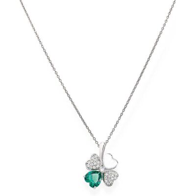 Amen Collana Argento 925 Donna Quadricuore CLPQUBV Amen Collana Argento 925 Donna Quadricuore CLPQUBV