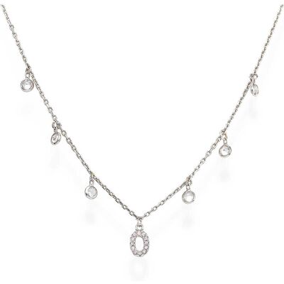 Amen Collana Argento 925 Donna Letterami CLBBZO Amen Collana Argento 925 Donna Letterami CLBBZO
