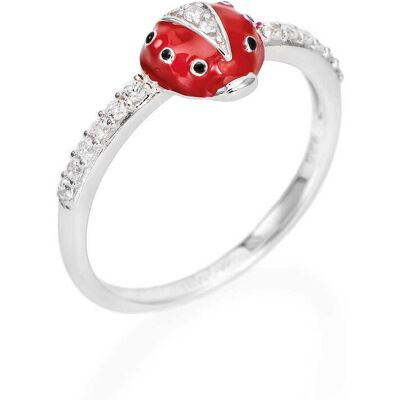 Amen Anello Zirconi Gioiello Donna Coccinelle RLABSRZ.10 Amen Anello Zirconi Gioiello Donna Coccinelle RLABSRZ.10