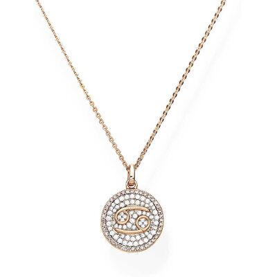 Amen Collana Donna Segno Zodiacale Cancro Gioiello Segni Zodiacali CLSZCARBZ3 Amen Collana Donna Segno Zodiacale Cancro Gioiello Segni Zodiacali CLSZCARBZ3