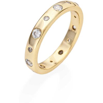 Amen Anello Zirconi Gioiello Donna Diamond FEGBZ-12 Amen Anello Zirconi Gioiello Donna Diamond FEGBZ-12