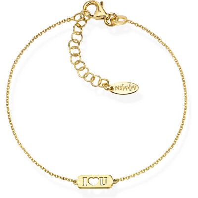 Amen Bracciale Donna Gioielli Ti Amo BRTAIUG Amen Bracciale Donna Gioielli Ti Amo BRTAIUG