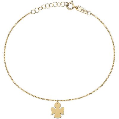 Amen Bracciale Con Charms Pendenti Donna Oro 375 (9kt) Gioiello AU9BRAG3 Amen Bracciale Con Charms Pendenti Donna Oro 375 (9kt) Gioiello AU9BRAG3
