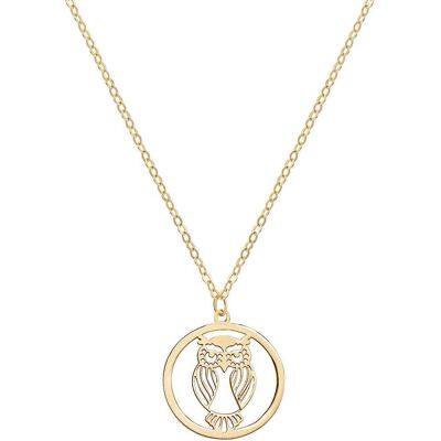 Amen Collana Oro 375 (9kt) Con Pendente Donna AU9CLGUG3 Amen Collana Oro 375 (9kt) Con Pendente Donna AU9CLGUG3