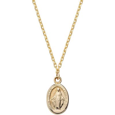 Amen Collana Oro 375 (9kt) Con Pendente Donna AU9CLMIG3 Amen Collana Oro 375 (9kt) Con Pendente Donna AU9CLMIG3