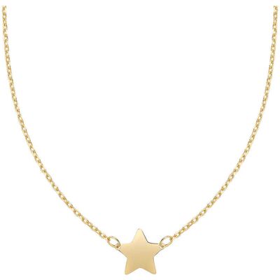 Amen Collana Oro 375 (9kt) Con Pendente Donna AU9CLSTG3 Amen Collana Oro 375 (9kt) Con Pendente Donna AU9CLSTG3