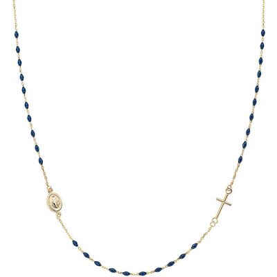 Amen Collana Donna Gioielli AU9CROGBL3 Amen Collana Donna Gioielli AU9CROGBL3