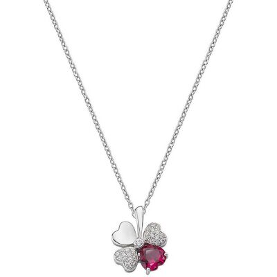 Amen Collana Argento 925 Donna Quadricuore CLPQUBR Amen Collana Argento 925 Donna Quadricuore CLPQUBR