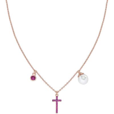 Amen Collana Argento 925 Donna CLCRPERRZ Amen Collana Argento 925 Donna CLCRPERRZ