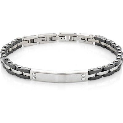 Amen Bracciale Uomo Gioielli Acciaio ACBR120 Amen Bracciale Uomo Gioielli Acciaio ACBR120