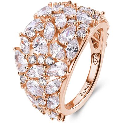 Rosato Anello Zirconi Gioiello Donna Gemma RZGE49A Rosato Anello Zirconi Gioiello Donna Gemma RZGE49A