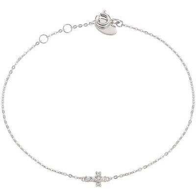 Amen Bracciale Con Charms Fissi Donna Oro 375 (9kt) Gioiello BR1800 Amen Bracciale Con Charms Fissi Donna Oro 375 (9kt) Gioiello BR1800