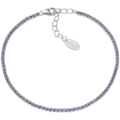 Amen Bracciale Tennis Donna Argento 925 Gioiello BT1BVI17 Amen Bracciale Tennis Donna Argento 925 Gioiello BT1BVI17