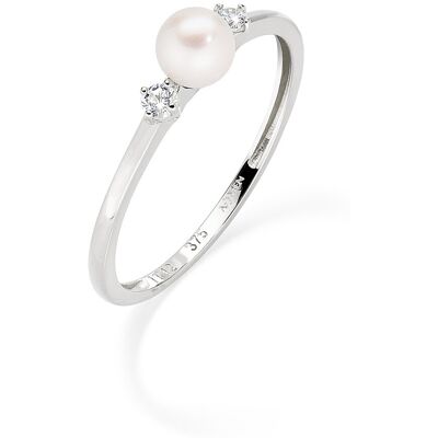 Amen Anello Perle Gioiello Donna JR6987-16 Amen Anello Perle Gioiello Donna JR6987-16
