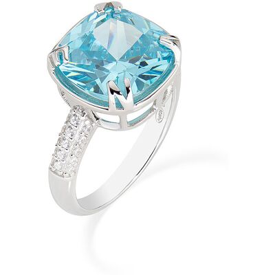 Amen Anello Zirconi Gioiello Donna RCK1QUBABZ-18 Amen Anello Zirconi Gioiello Donna RCK1QUBABZ-18