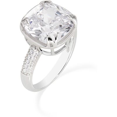 Amen Anello Zirconi Gioiello Donna RCK1QUBBBZ-18 Amen Anello Zirconi Gioiello Donna RCK1QUBBBZ-18