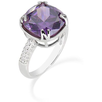 Amen Anello Zirconi Gioiello Donna RCK1QUBVIBZ-16 Amen Anello Zirconi Gioiello Donna RCK1QUBVIBZ-16