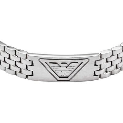 Emporio Armani Bracciale Uomo Gioielli Eagle Logo EGS3126040 Emporio Armani Bracciale Uomo Gioielli Eagle Logo EGS3126040