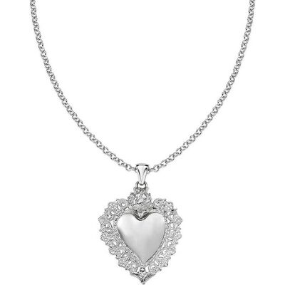 Amen Collana Argento 925 Donna Sacro Cuore CLSCB2 Amen Collana Argento 925 Donna Sacro Cuore CLSCB2