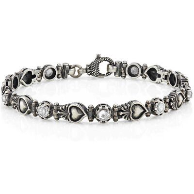 Amen Bracciale Unisex Gioielli Sacro Cuore BRTSCNB19 Amen Bracciale Unisex Gioielli Sacro Cuore BRTSCNB19
