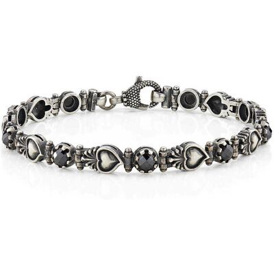 Amen Bracciale Uomo Gioielli Sacro Cuore BRTSCNN20 Amen Bracciale Uomo Gioielli Sacro Cuore BRTSCNN20