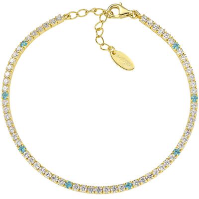 Amen Bracciale Tennis Unisex Argento 925 Gioiello Tennis BT7GACB16 Amen Bracciale Tennis Unisex Argento 925 Gioiello Tennis BT7GACB16