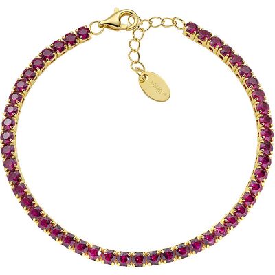 Amen Bracciale Tennis Unisex Argento 925 Gioiello Tennis BT3GR17 Amen Bracciale Tennis Unisex Argento 925 Gioiello Tennis BT3GR17