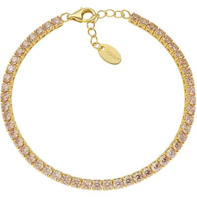 Amen Bracciale Tennis Unisex Argento 925 Gioiello Tennis BT3GCH17 Amen Bracciale Tennis Unisex Argento 925 Gioiello Tennis BT3GCH17