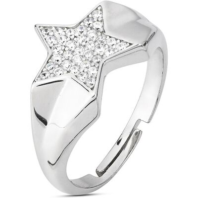 Boccadamo Anello Zirconi Gioiello Donna Sophie AN529 Boccadamo Anello Zirconi Gioiello Donna Sophie AN529