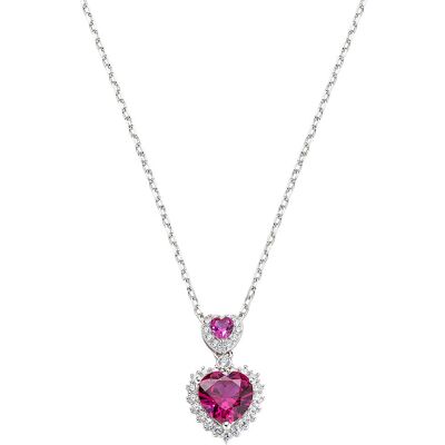 Amen Collana Argento 925 Donna Amore CLHGHPBR Amen Collana Argento 925 Donna Amore CLHGHPBR