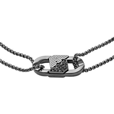 Emporio Armani Bracciale Uomo Gioielli Couples EGS3173001 Emporio Armani Bracciale Uomo Gioielli Couples EGS3173001