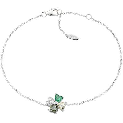 Amen Bracciale Donna Gioielli Quadricuore BRQUBMVE Amen Bracciale Donna Gioielli Quadricuore BRQUBMVE